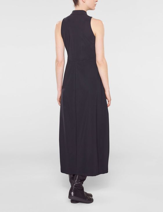 Sarah Pacini Mouwloze lange jurk
