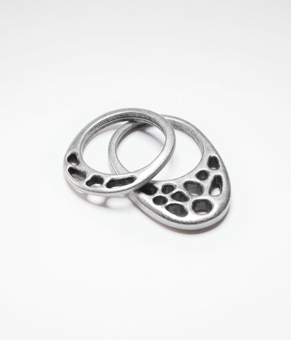 Sarah Pacini Set of 2 silver rings
