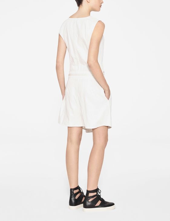 Sarah Pacini asymmetric SHORT DRESS