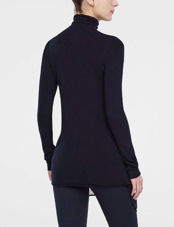 Sarah Pacini 2-layer long sweater