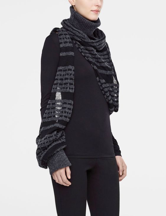 Sarah Pacini Textured scarf