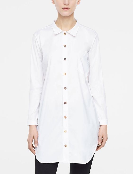 Sarah Pacini Longue chemise