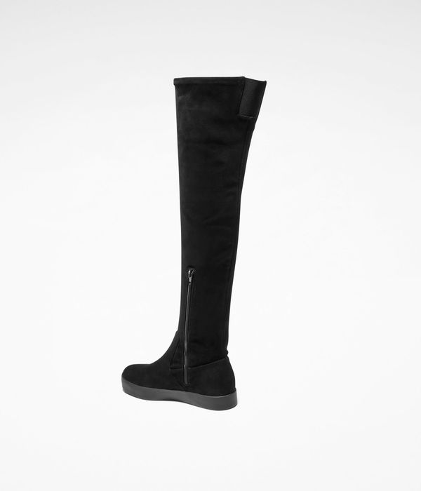 Sarah Pacini Suede thigh boots