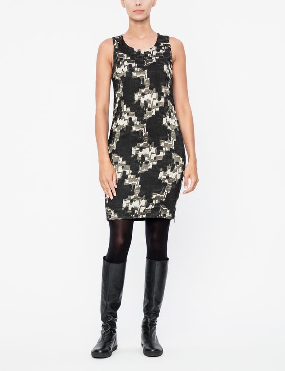 Sarah Pacini Knee-length dress - camouflage