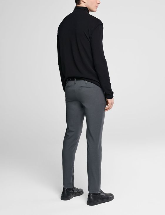 Sarah Pacini Pantalon jersey - chevilles zippées