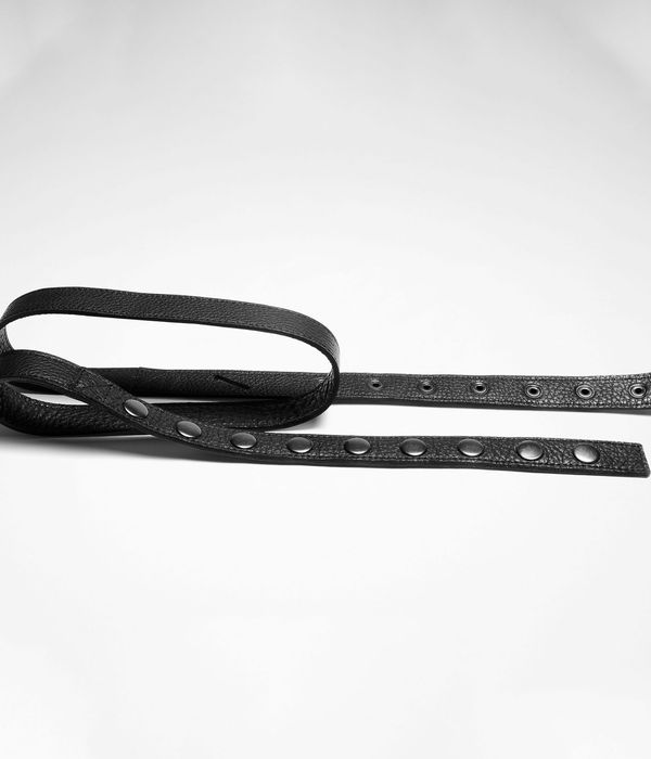 Sarah Pacini Leather snap belt