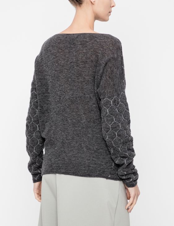 Sarah Pacini Honeycomb sweater - full sleeves