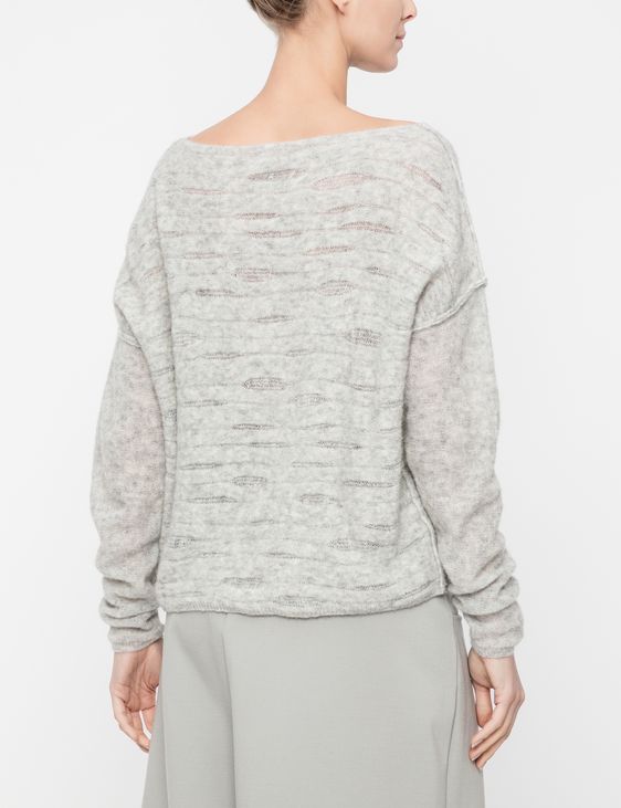 Sarah Pacini Soft sweater - translucent details
