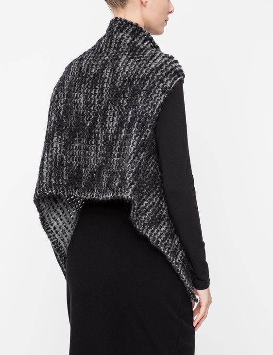Sarah Pacini Chiné cardigan - textured knit