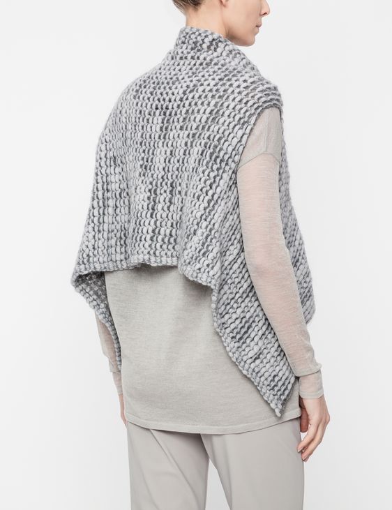 Sarah Pacini Chiné cardigan - textured knit