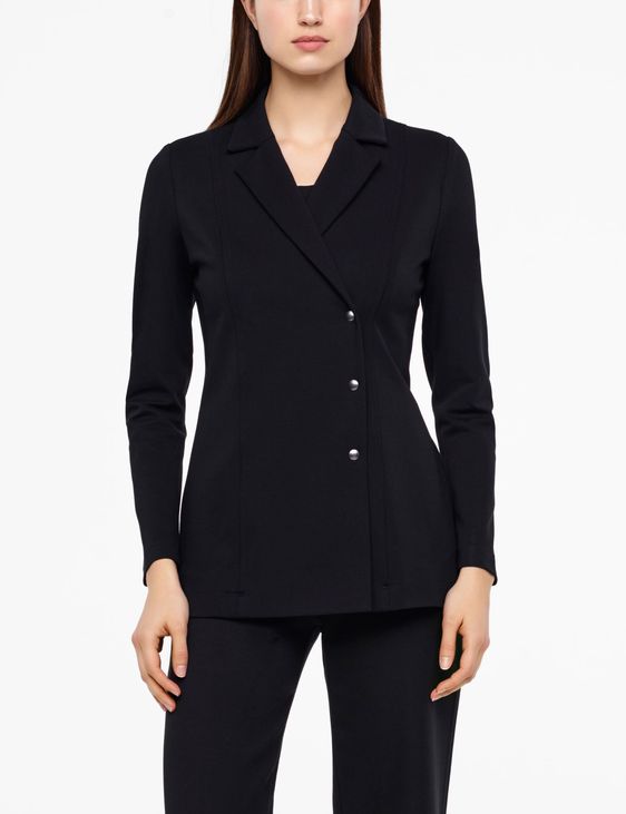 Sarah Pacini JERSEY JACKET - DOUBLE BREASTED