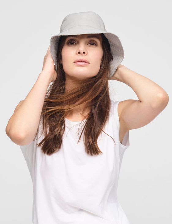 Sarah Pacini STRETCH - LINEN BUCKET HAT