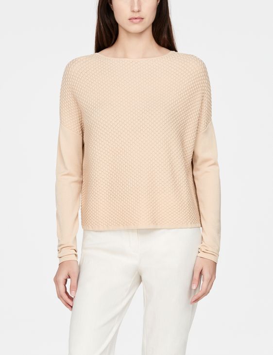 Sarah Pacini Mosaic sweater - cropped