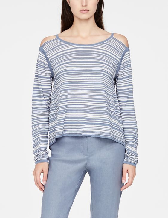 Sarah Pacini Light sweater - cut-out details