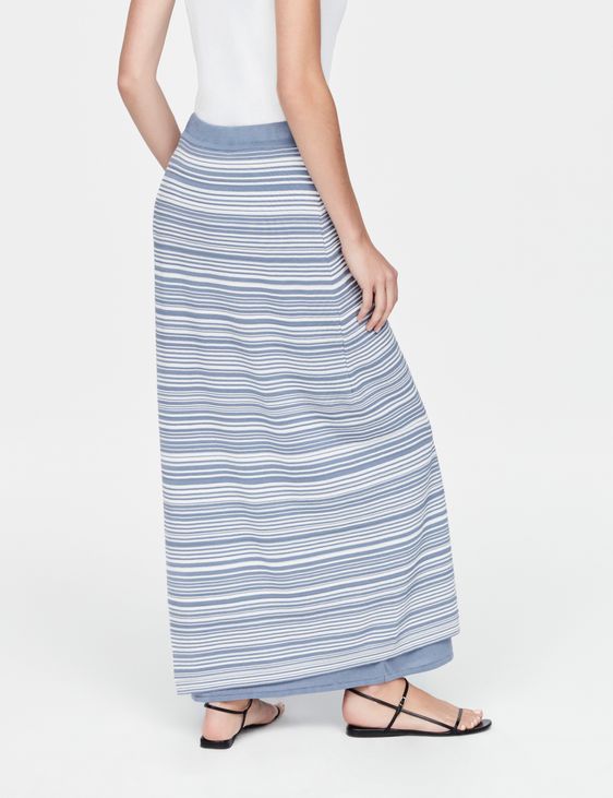 Sarah Pacini Panel skirt - stripes