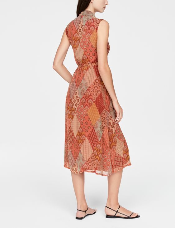 Sarah Pacini Wrap dress - patchwork