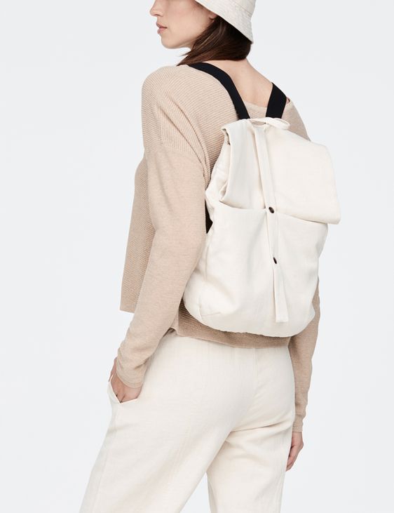 Sarah Pacini Cotton backpack