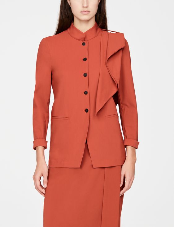Sarah Pacini Light jacket - mandarin collar