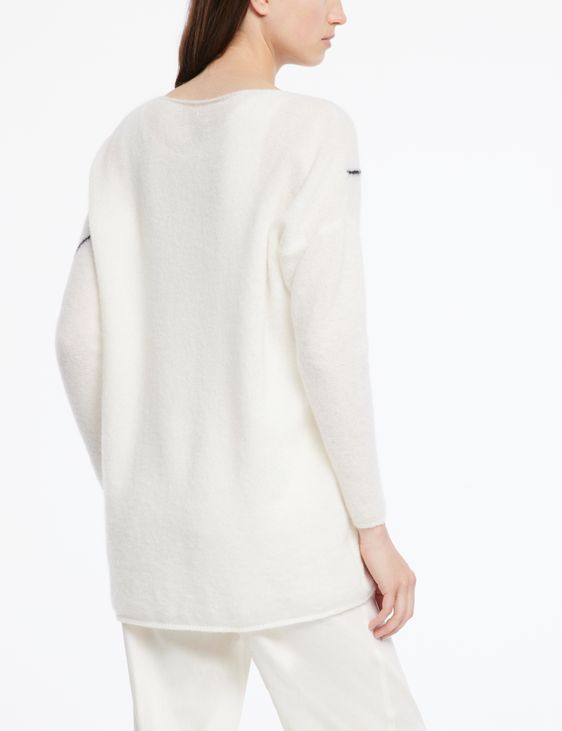 Sarah Pacini Long sweater - mohair-merino