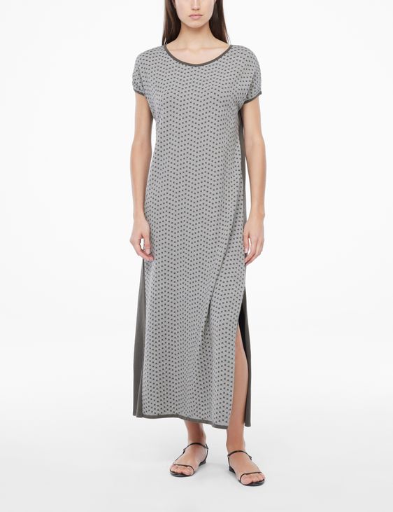 Sarah Pacini Maxi dress - micro pattern