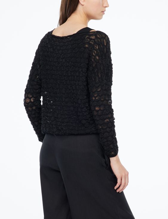 Sarah Pacini Textured sweater - boatneck