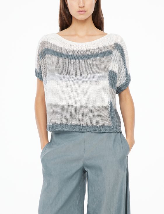 Sarah Pacini Patchwork sweater