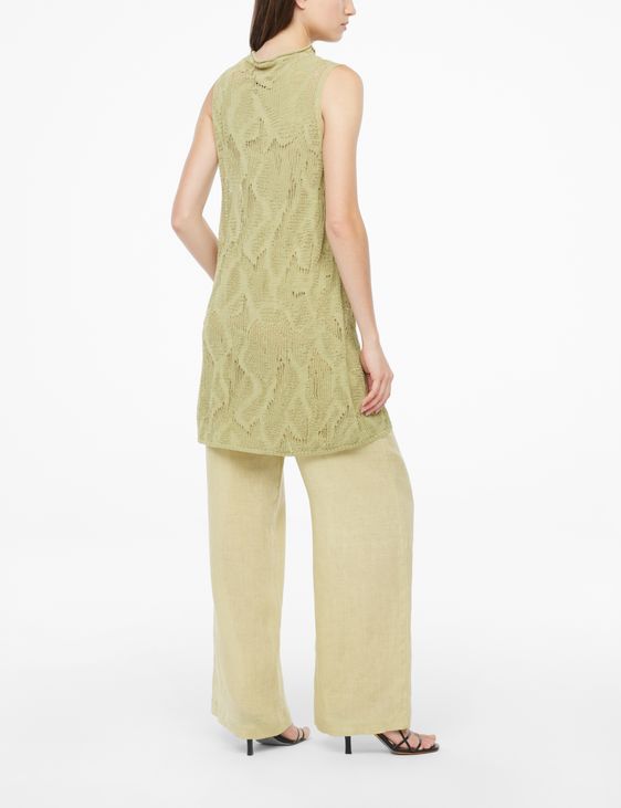 Sarah Pacini Knit dress - botanical details