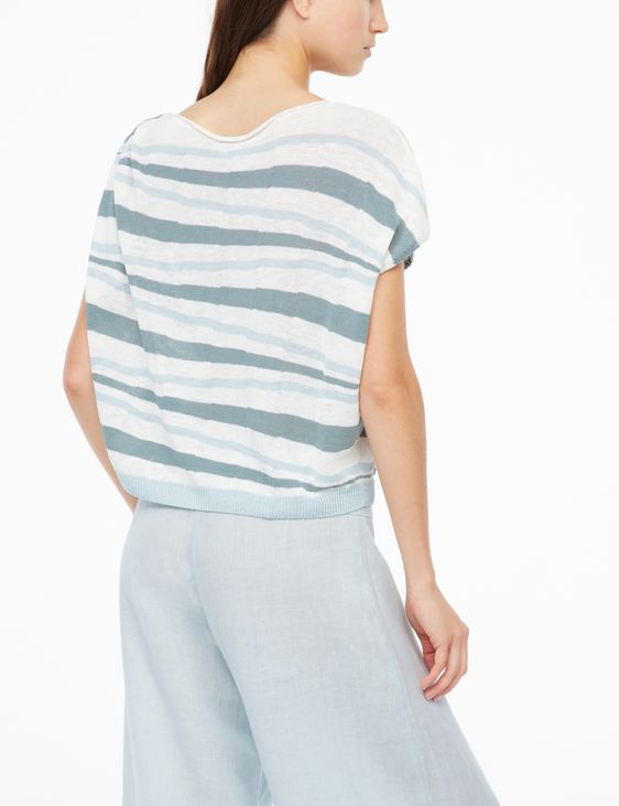 Sarah Pacini Sweater - dynamic stripes