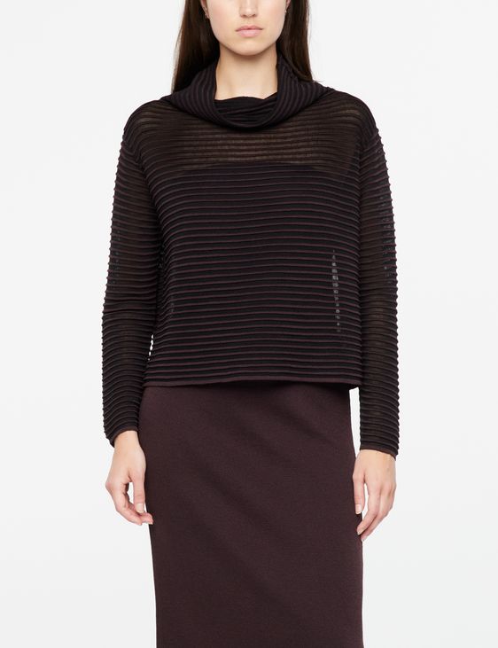 Sarah Pacini Ribbed sweater - long