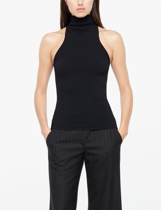 Sarah Pacini Knit top - mock neck