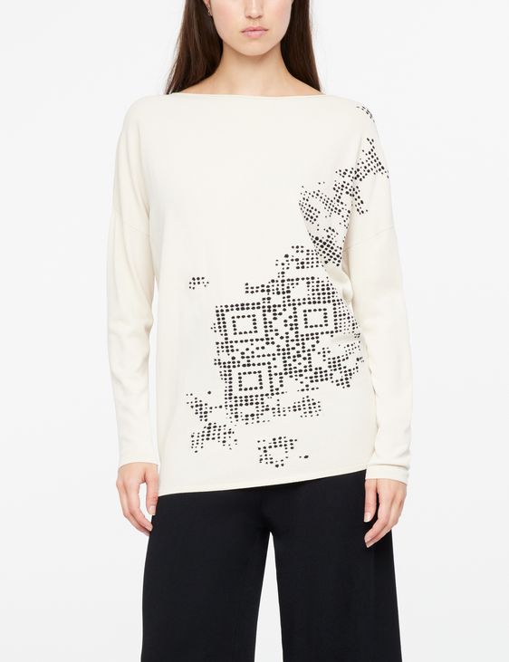 Sarah Pacini Sweater - QR code