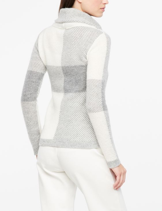 Sarah Pacini Patchwork sweater - jacquard