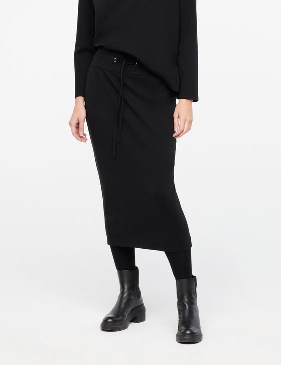Sarah Pacini Midi skirt - bio jersey