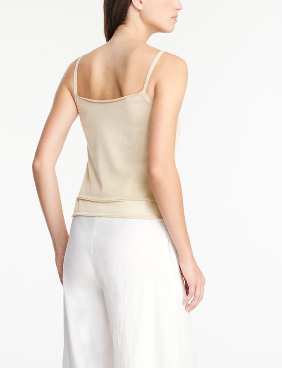 Sarah Pacini Sleeveless sweater - light layers
