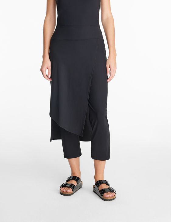 Sarah Pacini Paneled pants - techno fabric