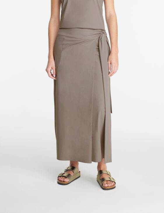 Sarah Pacini Wrap skirt - techno fabric