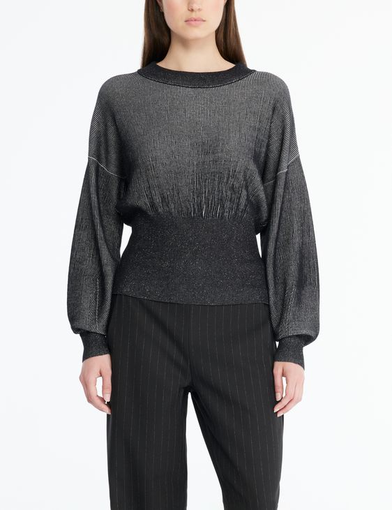 Sarah Pacini Sweater - waistline ribbing