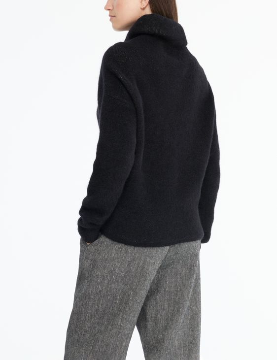 Sarah Pacini Sweater - frosted jacquard