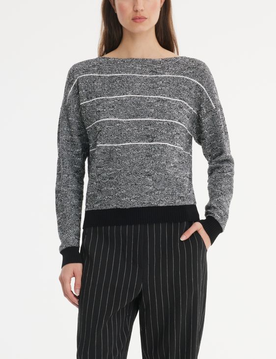 Sarah Pacini Sweater - garter knit