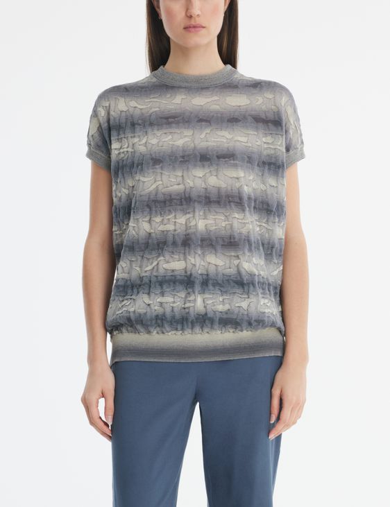 Sarah Pacini Sweater - jeweled jacquard
