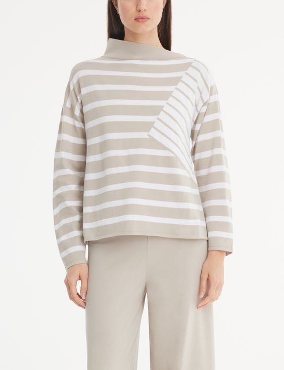 Sarah Pacini Crosswalk sweater - asymmetric