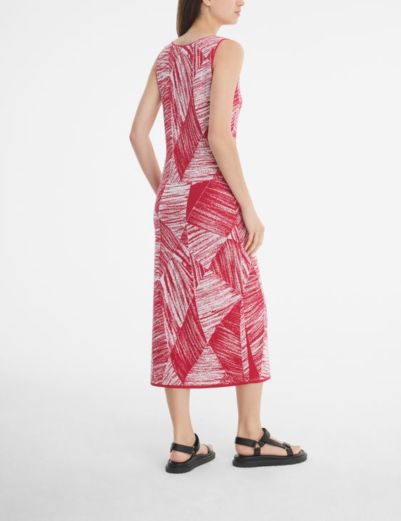Sarah Pacini Knit dress - bicolor jacquard