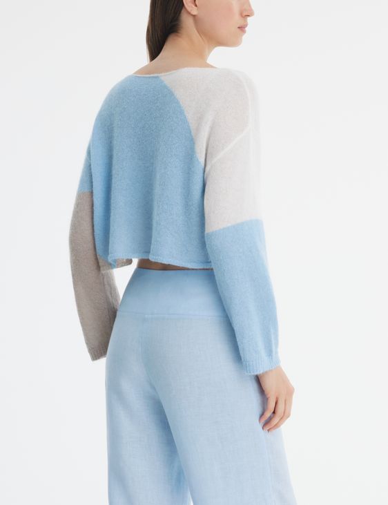 Sarah Pacini Cropped sweater - intarsia