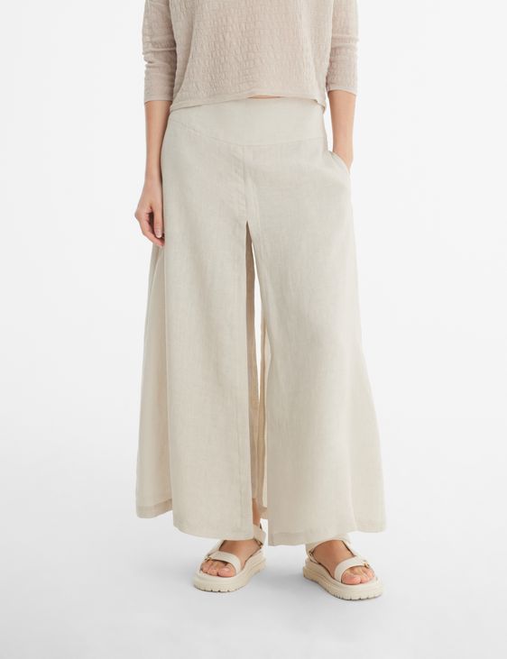 Sarah Pacini Linen pants - layered