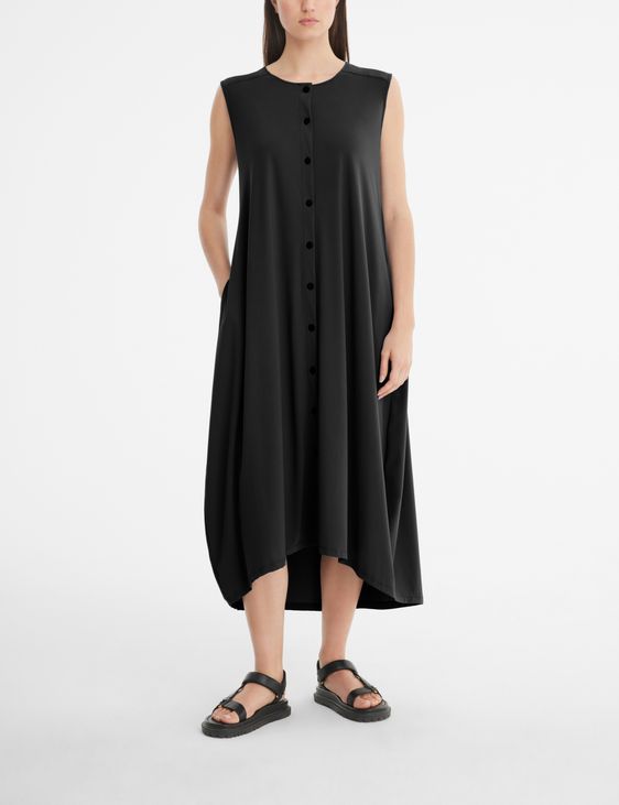 Sarah Pacini Flared dress - techno fabric