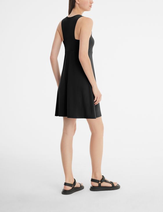 Sarah Pacini Knee-length dress - techno fabric