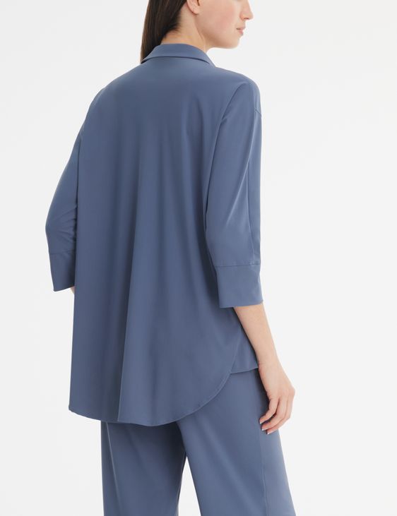 Sarah Pacini Licht overhemd 3/4 mouwen - techno textiel