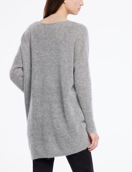Sarah Pacini V-neck sweater - mohair-merino