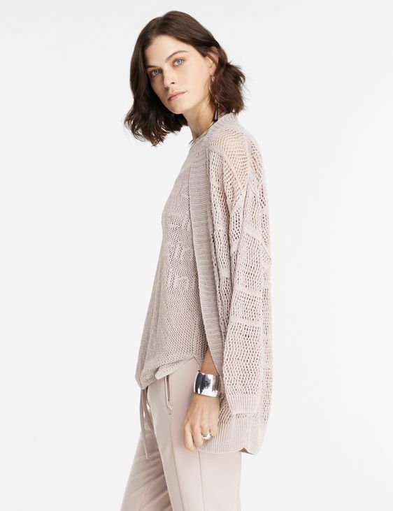 Mesh on sale long cardigan