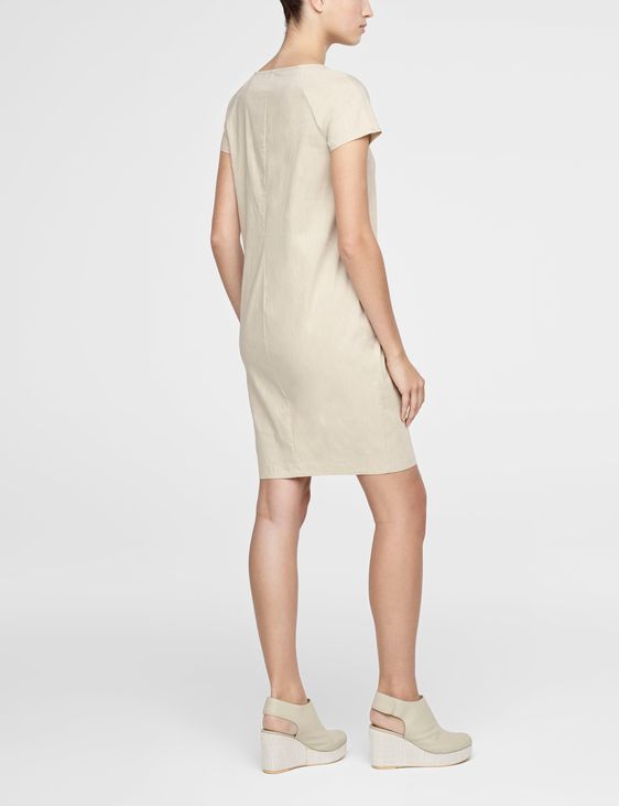 LINEN DRESS - SIDE ZIPPER